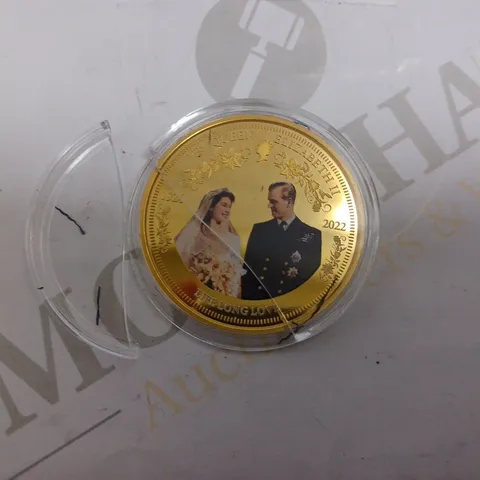 HM QUEEN ELIZABETH LIFE LONG LOVE COLLECTABLE COIN