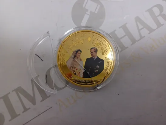 HM QUEEN ELIZABETH LIFE LONG LOVE COLLECTABLE COIN