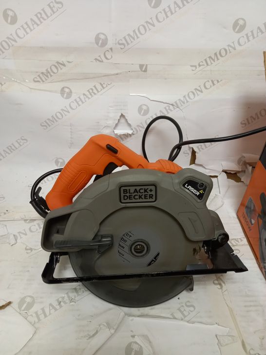 BLACK+DECKER CS1250L-GB CIRCULAR SAW, 1250 W, 66 MM 