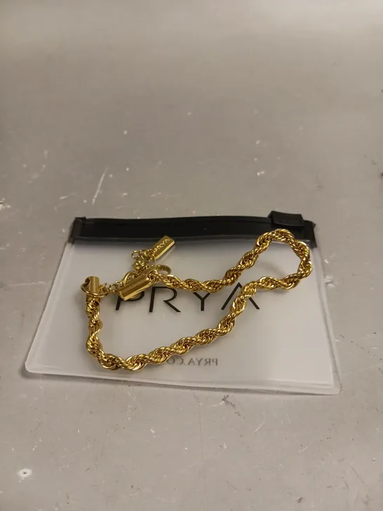 PRYA ROPE CHAIN BRACELET 