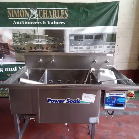 COMMERCIAL POWER SOAK WASH STATION 