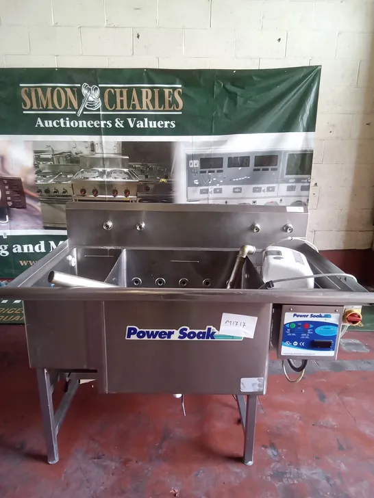 COMMERCIAL POWER SOAK WASH STATION 