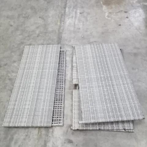 BAGGED RATTAN FURNITURE PARTS FOR GREY WICKER GARDEN SOFA