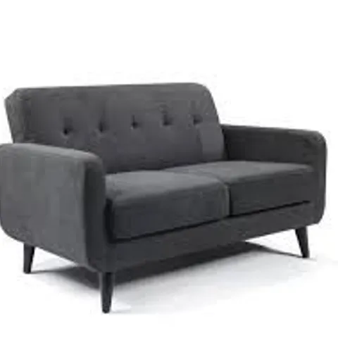 BOXED OSLO 2 SEATER SOFA - GREY (1 BOX)