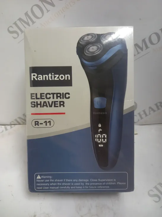 BOXED RANTIZON ELECTRIC SHAVER R-11