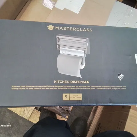 BOXED MASTERCLASS STAINLESS STEEL PAPER TOWEL HOLDER