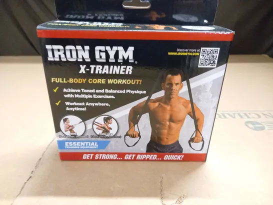 BOXED AS NEW IRON GYM X-TRAINER FULL BODY CORE WORKOUT