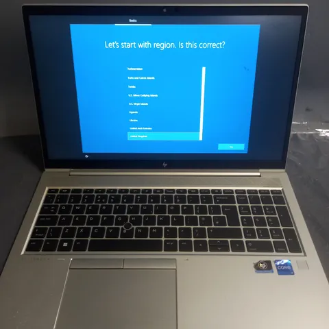 UNBOXED HP ELITEBOOK INTEL CORE I7 LAPTOP - AX201NGW