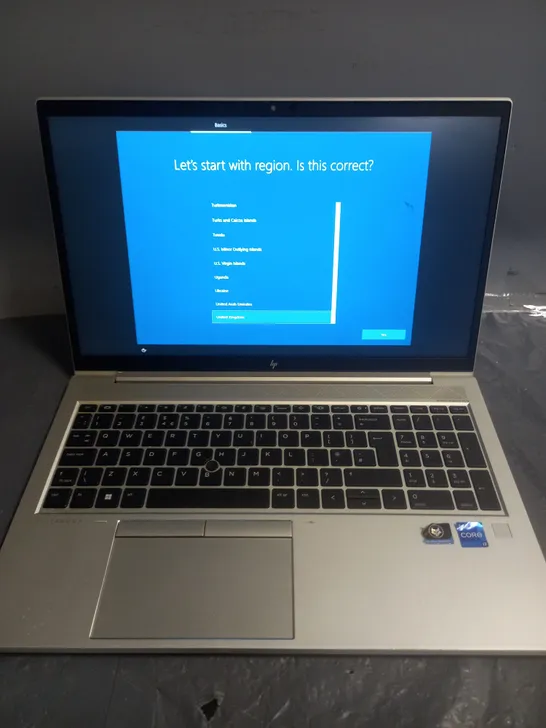 UNBOXED HP ELITEBOOK INTEL CORE I7 LAPTOP - AX201NGW