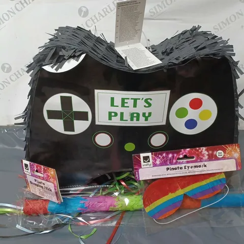 SMIFFYS LETS PLAY PINATA WITH EYEMASK AND BUMPING STICK