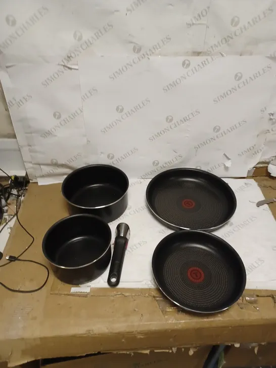 TEFAL INGENIO ESSENTIAL NON STICK INTERIOR COOKWARE SET 