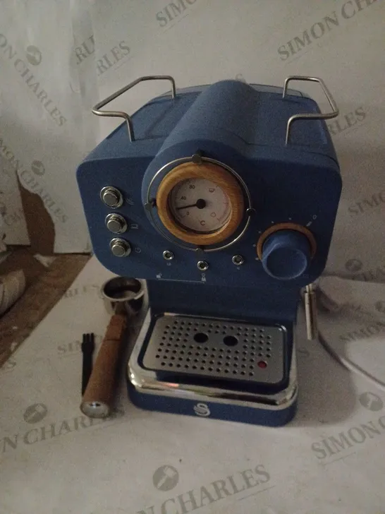 SWAN ESPRESSO COFFEE MAKER - SPRUCE BLUE