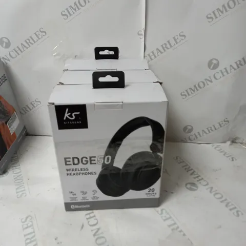 3X KITSOUND EDGE 50 WIRELESS HEADPHONES 