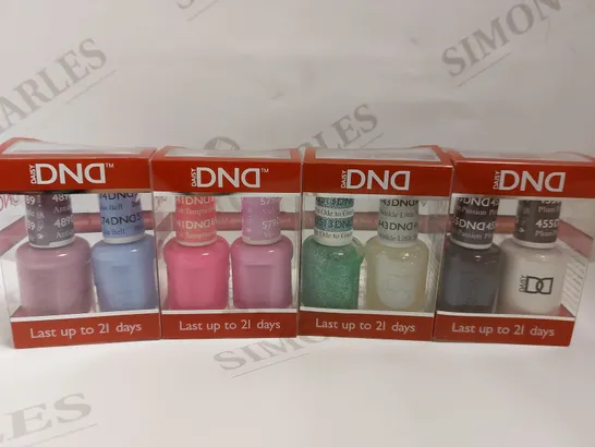 BOX OF APPROX 14 DAISY DND GEL NAIL POLISH IN ASSORTED COLOURS 