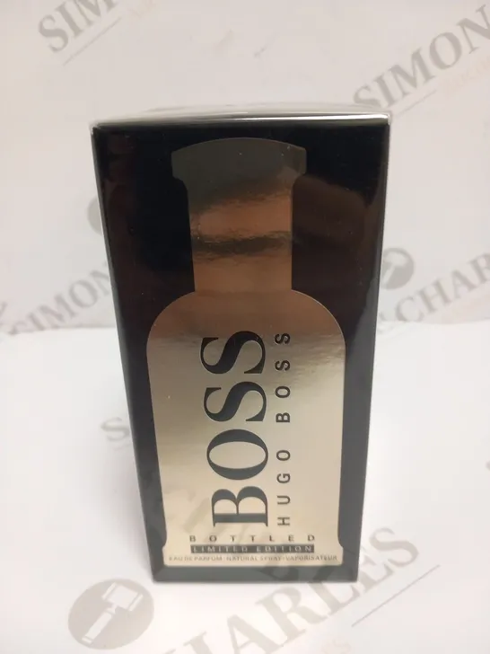 BOXED AND SEALED BOSS HUGO BOSS BOTTLED LIMITED EDITION EAU DE PARFUM 100ML