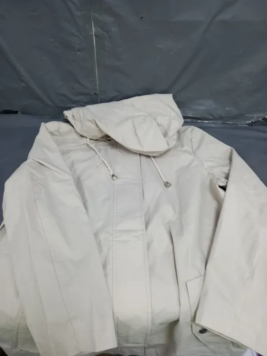 CENTIGRADE LADIES PARKA CREAM SIZE SMALL