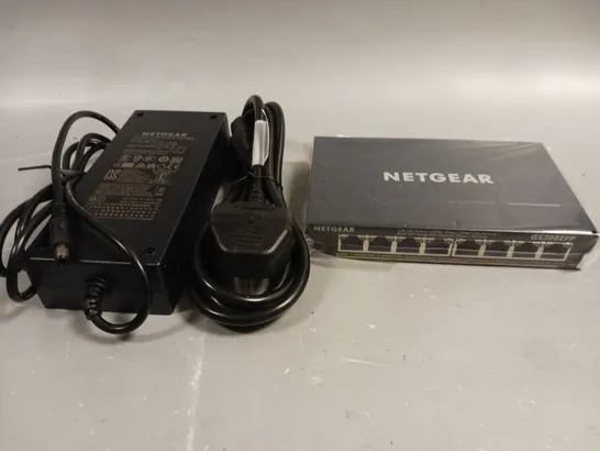 BOXED NETGEAR 8-PORT GIGABIT ETHERNET SMART SWITCH 