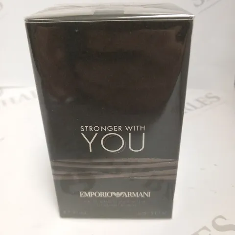 BOXED AND SEALED EMPORIO ARMANI STRONGER WITH YOU EAU DE TOILETTE 50ML