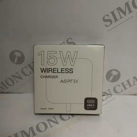 BOXED SEALED AGPTEK 15W WIRELESS CHARGER 