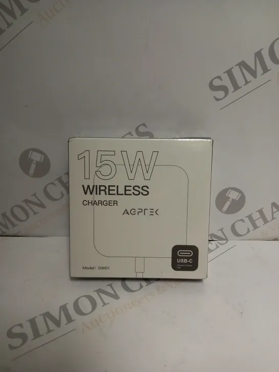 BOXED SEALED AGPTEK 15W WIRELESS CHARGER 