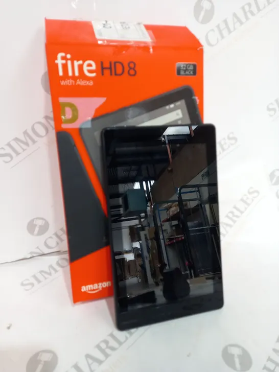 BOXED FIRE HD8 AMAZON TABLET