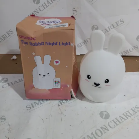 BOXED CHWARES THE RABBIT NIGHT LIGHT