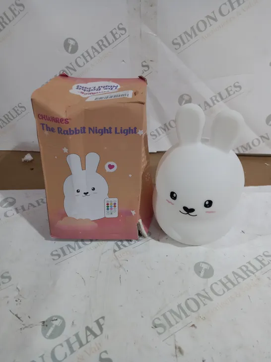 BOXED CHWARES THE RABBIT NIGHT LIGHT