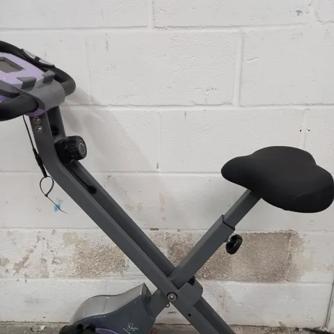 DAVINA MCCALL EXERCISE BIKE IN LILAC - COLLECTION ONLY