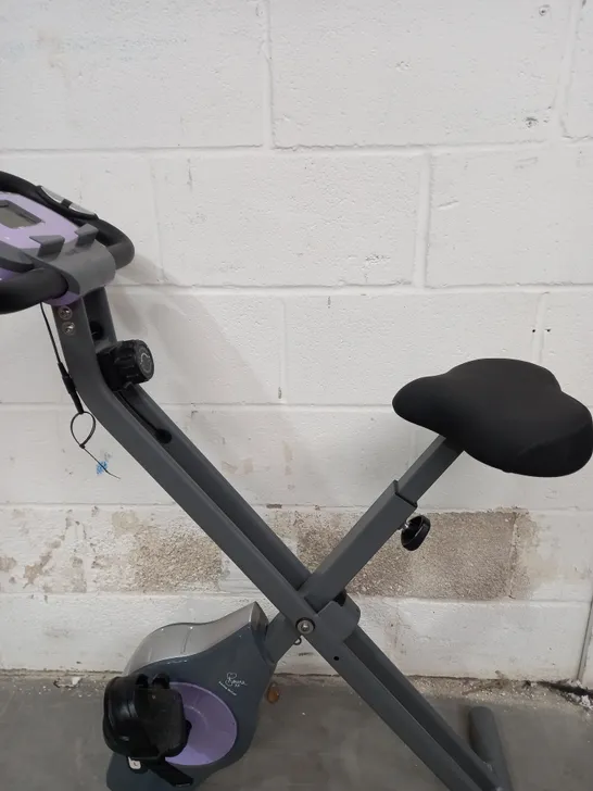 DAVINA MCCALL EXERCISE BIKE IN LILAC - COLLECTION ONLY