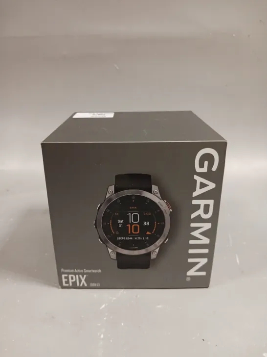 BOXED SEALED GARMIN EPIX PREMIUM ACTIVE SMARTWATCH 