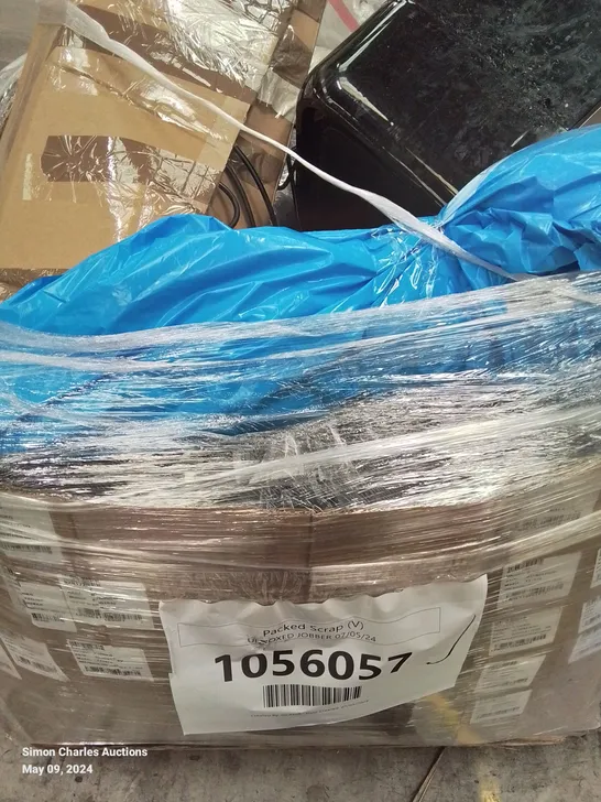 PALLET OF APPROXIMATELY 21 UNPROCESSED RAW RETURN HOUSEHOLD AND ELECTRICAL GOODS TO INCLUDE;