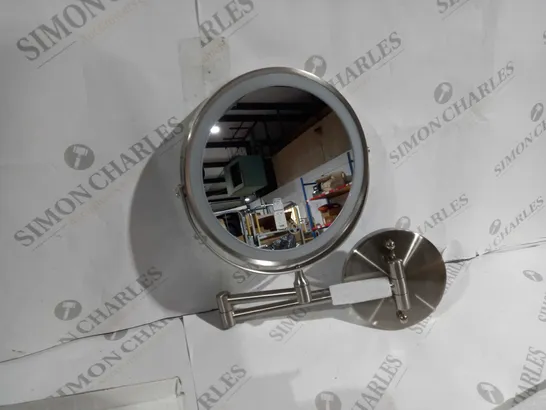 BOXED WALL MOUNTED MAKEUP MIRROR 