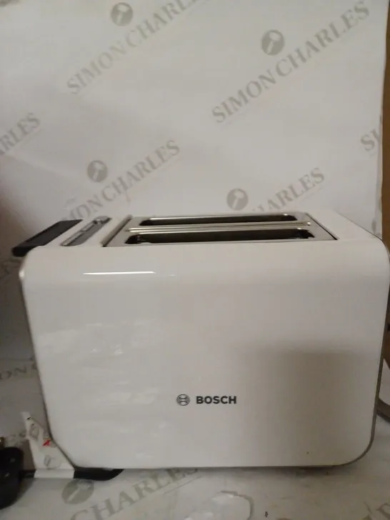 BOSCH STYLINE 2-SLOT STAINLESS STEEL TOASTER - WHITE