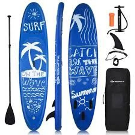 BOXED COSTWAY INFLATABLE STAND UP PADDLE BOARD