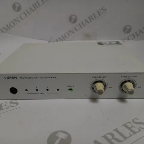 VISION TECHAUDIO AV-1700 AMPLIFIER