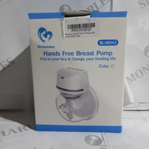 BELLABABY HANDS FREE BREAST PUMP