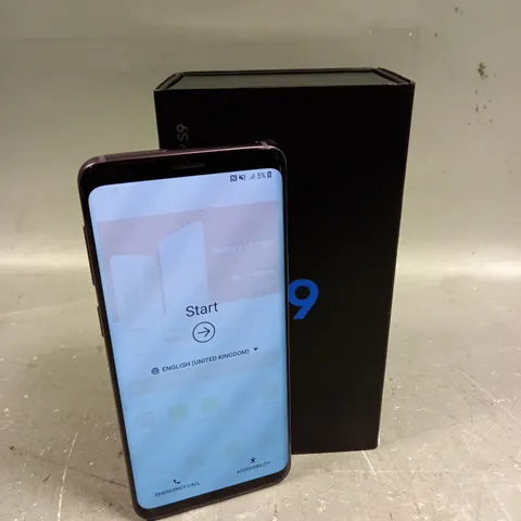 SAMSUNG GALAXY S9 SMARTPHONE