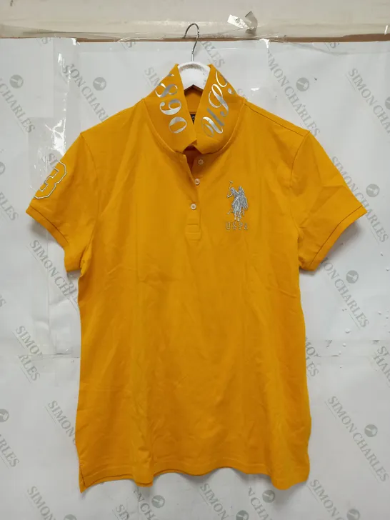 U.S POLO ASSOCIATION 1890 T-SHIRT YELLOW XL 