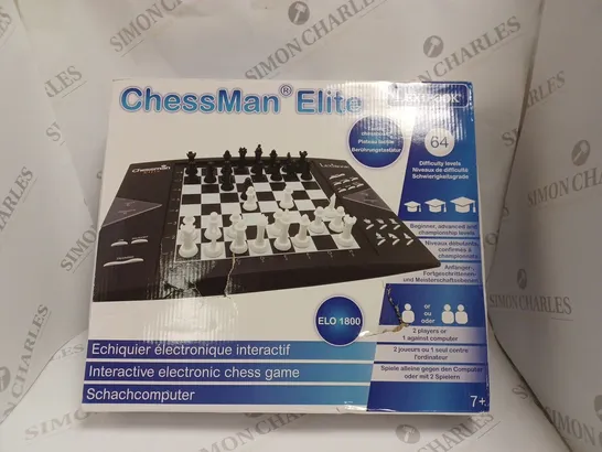 BOXED LEXIBOOK CG1300 CHESSMAN ELITE, INTERACTIVE ELECTRONIC CHESS RRP £53.99