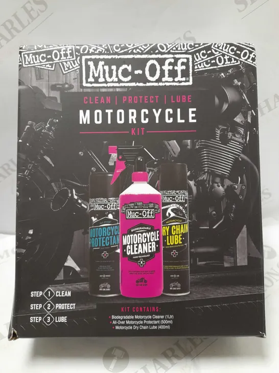 MUC-OFF MOTORCYCLE CLEAN PROTECT AND LUBE KIT