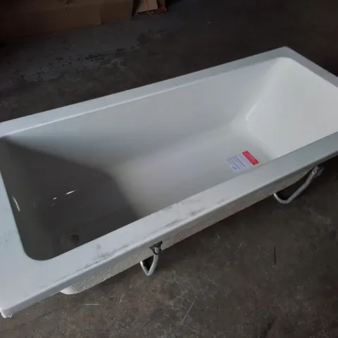 WHITE RESIN RECTANGULAR BATH - 