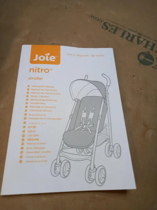 JOLE NITRO STROLLER - COAL 