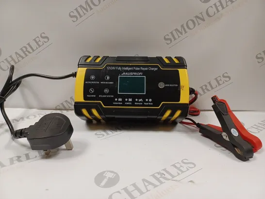 BOXED 12V 8A-24V PULSE REPAIR BATTERY CHARGER 