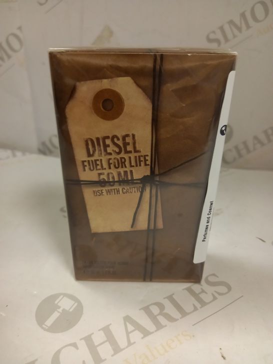 BOXED AND SEALED DIESEL FUEL FOR LIFE 50ML EAU DE TOILETTE POUR HOMME