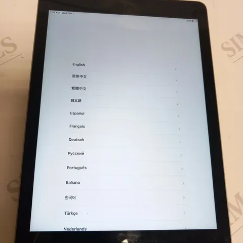 APPLE IPAD AIR WI-FI