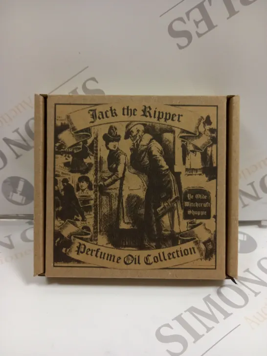 BOXED JACK THE RIPPER PERFUME OIL COLLECTION 