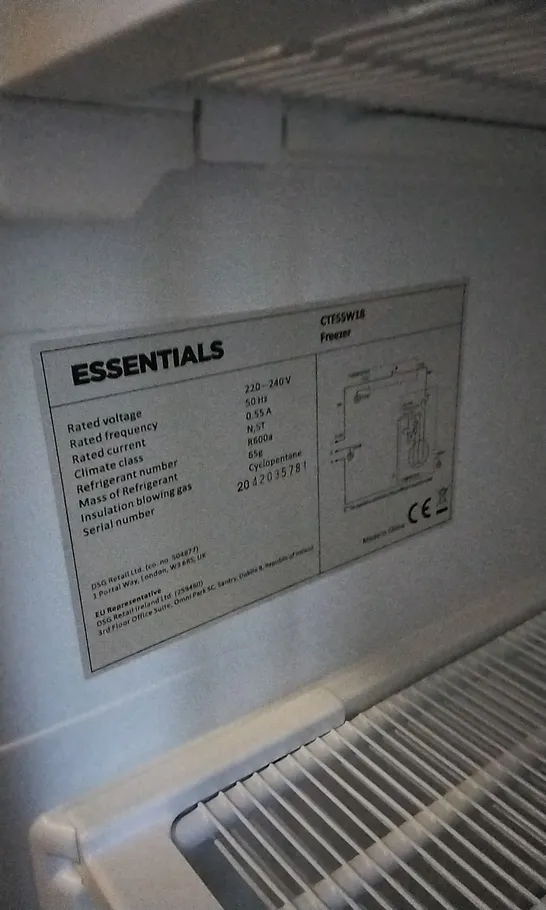 ESSENTIALS TALL FREEZER UNIT