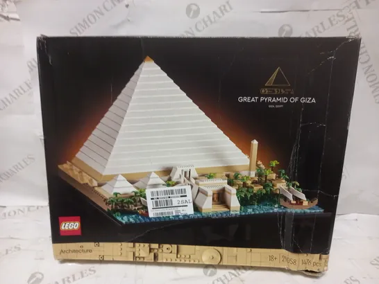 LEGO ARCHITECTURE GREAT PYRAMID OF GIZA (SET 21058) RRP £125