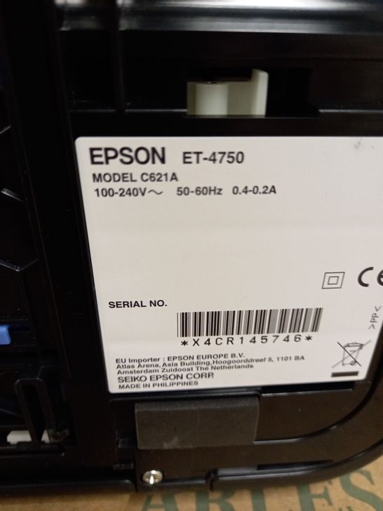 EPSON ET-4750 CARTRIDGE FREE PRINTER