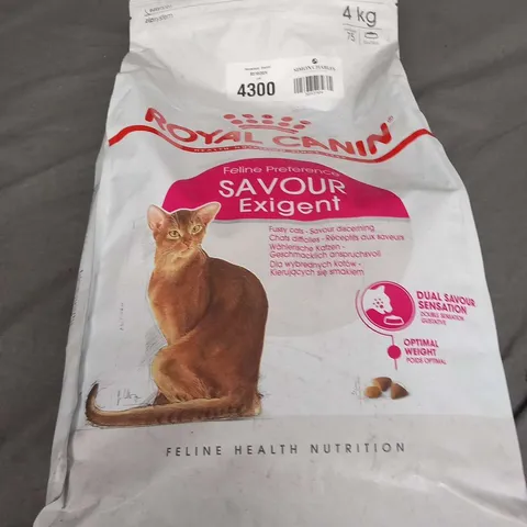 ROYAL CANIN HEALTH NUTRITION SINCE 1968 FELINE PREFERENCE SAVOUR EXIGENT 4KG